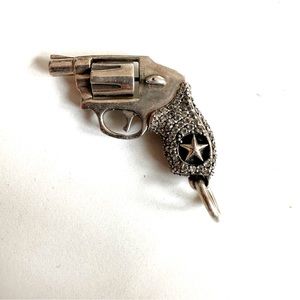 King Baby Studio Silver Revolver Pendant